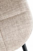 Stuhl Tom Stoff creme 