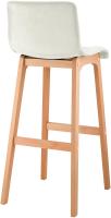Barhocker Hover Samt Natura creme 