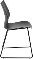 2er Set Stuhl Houma schwarz 