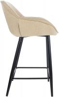 Barhocker Gibson Stoff creme 