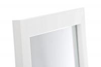 Standspiegel Yolanda eckig weiß 