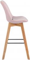 2er Set Barhocker Metz Samt natura pink 