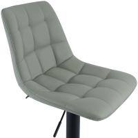 2er Set Barhocker Mapun Kunstleder grau 
