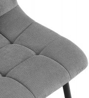 Esszimmerstuhl Antibes Cord grau Esszimmerstuhl Antibes Cord grau