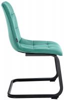 Esszimmerstuhl Vermont Samt grün 