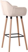 Barhocker Grant Samt creme 