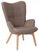 Lounger Durham Stoff taupe