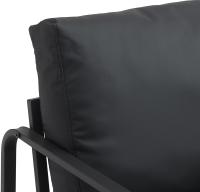Lounger Manea Kunstleder schwarz Lounger Manea Kunstleder schwarz