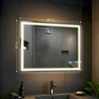 Badspiegel Jaffrey 60x80 mit Bluetooth klarglas 