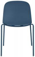 4er Set Stuhl Hardin blau 