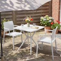 Gartenmöbel-Set Pula weiß 