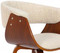 Stuhl Bruce Stoff creme 