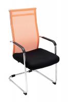 Besucherstuhl Brenda orange 