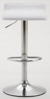 2er Set Barhocker Dyn V2 Kunstleder chrom weiß 