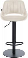 2er Set Barhocker HD Milet B Kunstleder creme 