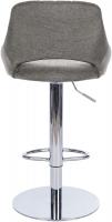 Barhocker HD Milet C Stoff grau 