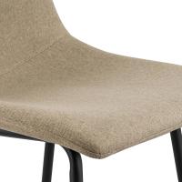 Barhocker Altona Stoff taupe 