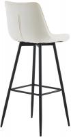 2er Set Barhocker Dartford Samt creme 
