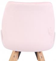 Stuhl Luna Samt pink 