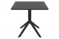 Tisch Sky 80 cm schwarz 
