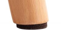 2er Set Stuhl Elda Kunstleder creme 