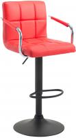 Barhocker Lucy V2 schwarz rot