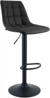 Barhocker Mapun Kunstleder schwarz