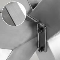 Tischbeine Biloxi L edelstahl 