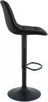 Barhocker Mapun Kunstleder schwarz 