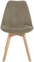 4er Set Stuhl Linares Cord taupe 