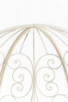 Halbpavillon Rosie mit Sitzbank antik-creme 