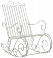 2er Set Schaukelstühle Smilla weiß 
