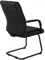2er Set Besucherstühle Sievert schwarz/schwarz 