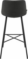 Barhocker Altona Stoff dunkelgrau 
