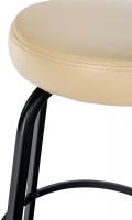Barhocker Kamari Kunstleder creme 