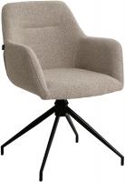 Esszimmerstuhl Merlinda Stoff Teddy taupe 