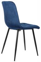 Esszimmerstuhl Tilde Samt blau 