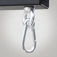 Boxsackhalterung Wand schwarz 