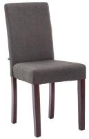 Esszimmerstuhl Ina Stoff cappuccino dunkelgrau