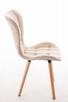 Stuhl Elda Stoff natura creme 