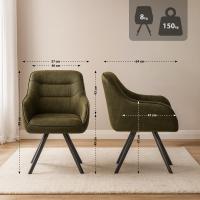 Stuhl Pettuli Vintage antik-grün 