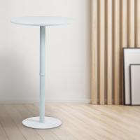 Stehtisch Hereford rund 75 cm weiß/weiß 