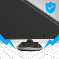 Tischbeine Biloxi S schwarz 