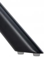 Esszimmerstuhl Swing Samt schwarz creme 