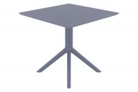 Tisch Sky 80 cm dunkelgrau 