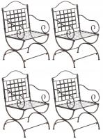 4er Set Stühle Lotta bronze