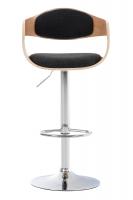 Barhocker Kingston Stoff natura/dunkelgrau 