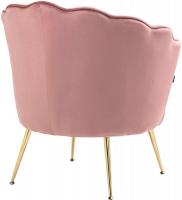 Stuhl Rosita Samt rosa 