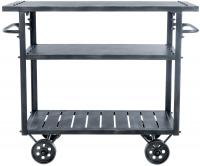 Servierwagen Spring antik silber 