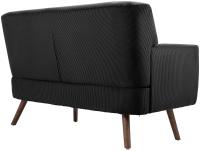 Sofa Kioni Cord schwarz 